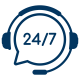 Soporte al cliente 24/7